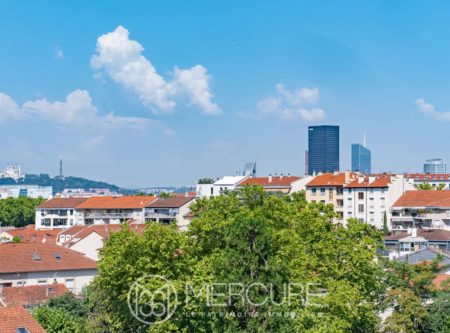 Quartier Montchat – T6 Terrasse, dernier étage , garage - 4953LY