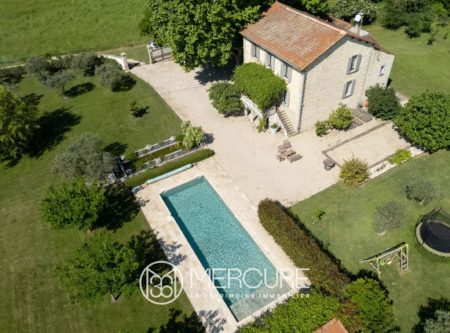 Charming country house with park, swimming pool and outbuildings - 21231LR