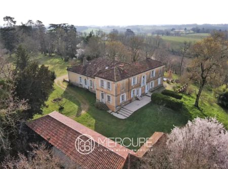 XVIII TH-C CHATEAU – OUTBUILDINGS – SWIMMING POOL – NICE VIEW - 8368TS