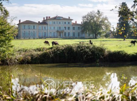 LOIRE – PLAINE DU FOREZ – CHATEAU SUR 4,8 HA - 4838LY