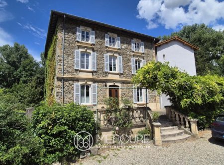 Elegant 19th-century family home on the banks of the Ozon river - 4912LY