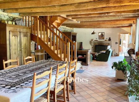 Near Pontivy, stone property with swimming pool on landscaped grounds - 20775BR