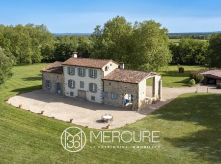 ELEGANTE MAISON DE MAITRE XVIIIe – VUE PANORAMIQUE - 9185TS