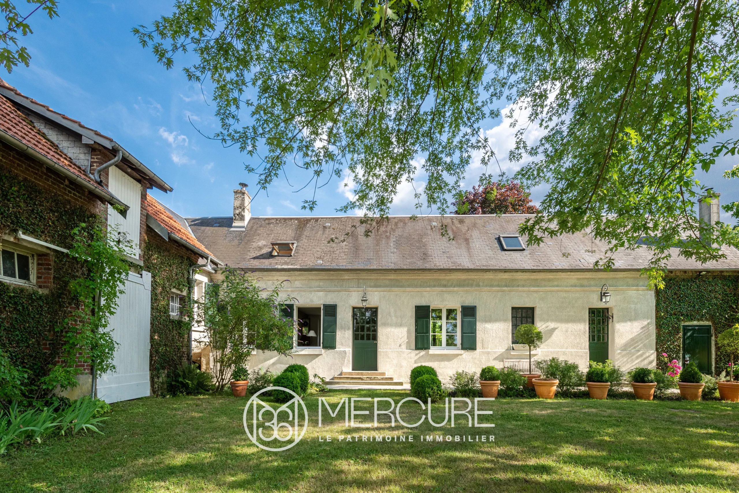 OISE – MAISON DE CHARME, DEPENDANCES ET JARDIN CLOS - 80632PI