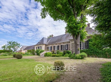 AISNE – MAISON DE MAÎTRE, DEPENDANCES ET PARC 1.8HA - 80608PI