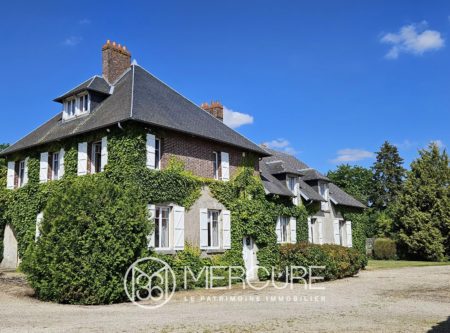 Aisne – Soissonnais – large house and farmhouse, park 1ha - 80600PI