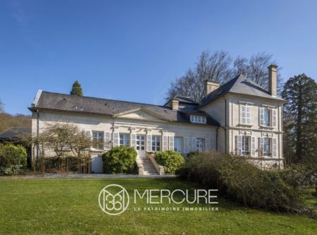 Oise – Manor house, outbuilding, swimming pool and enclosed park - 80623PI