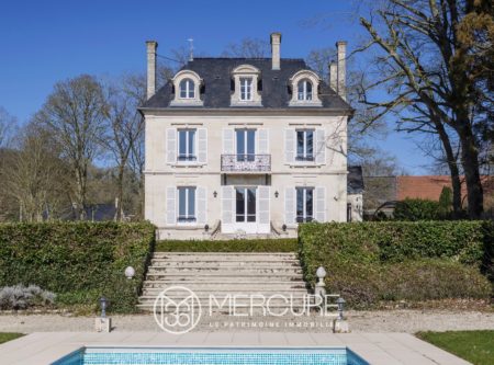 OISE – MAISON DE MAÎTRE, DEPENDANCE, PISCINE ET PARC CLOS - 80623PI