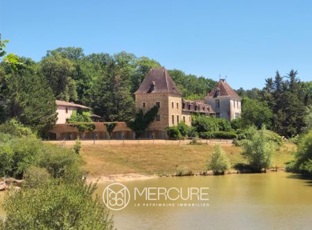 PROCHE BERGERAC, CHÂTEAU 1 500M², 44HA - 900672bx