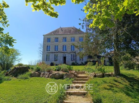 Maison de Maître 7 chambres avec étang et bord de rivière - 23351