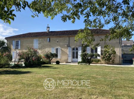 HOUSE WITH POND AND GARDEN – BETWEEN CANAL AND ORCHARDS – LOT-ET-GARONNE 47 - 901063bx