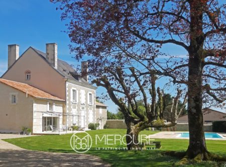 DEMEURE DE CHARME AVEC PARC ET PISCINE - 9647PO