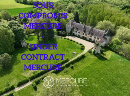 CHATEAU RÉNOVÉ XV-XVIème AVEC SES COMMUNS - 10083po