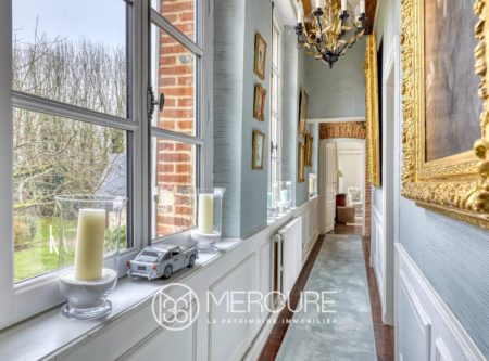 EURE – BEAU MANOIR EN BRIQUES ROSES - 20969NO