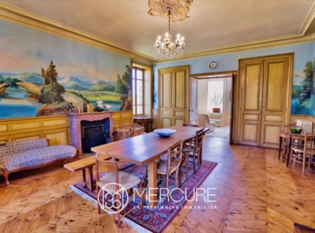 Manoir fin XIXème avec vue panoramique, sur 4616m2 (terrain constructible), 10 min de Clermont-Ferrand et 5min de l’A75 - 21172AU