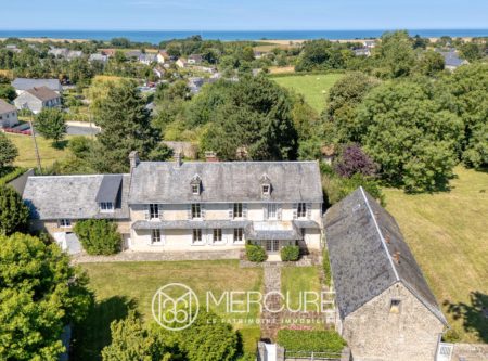 Normandy, Close to the sea – family home, potential guesthouse, building plot. - 21302NO