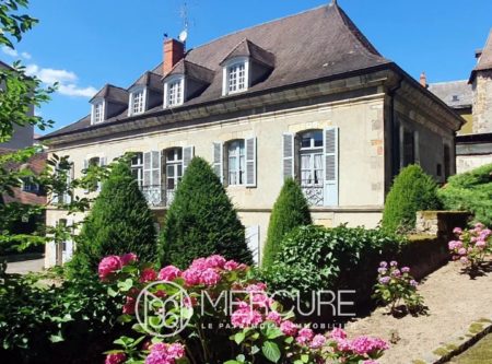 ALLIER, MONTLUCON CENTRE HISTORIQUE, HOTEL PARTICULIER XVIII ET DEPENDANCES AVEC TROIS APPARTEMENTS LOCATIFS - 20847AU
