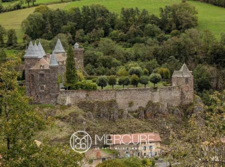 AU PIED DU CHATEAU D’ANDELAT, SPACIEUSE MAISON DE CHARME - 9217TS
