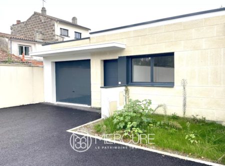 BORDEAUX – MAISON NEUVE DE PLAIN-PIED AVEC JARDIN ET GARAGE - 900925bx