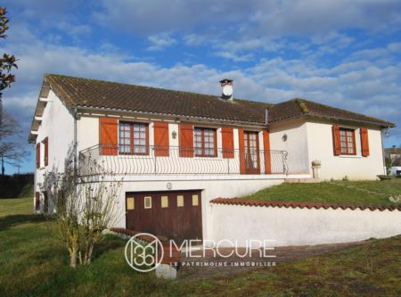 PAVILLON T6  SUR VASTE TERRAIN CLOS - 10066MO