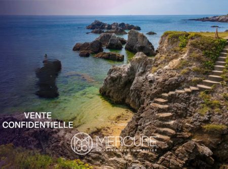 LE POULIGUEN – 1908 SEASIDE VILLA IN THE HEART OF TOWN WITH POSSIBILITY OF DIVISION - 3024