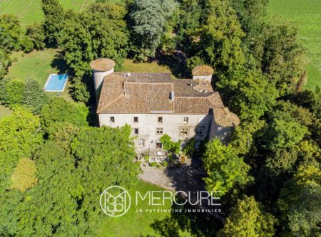 SUPERBE CHATEAU DU XIII EME PARFAITEMENT RENOVE - 9231TS
