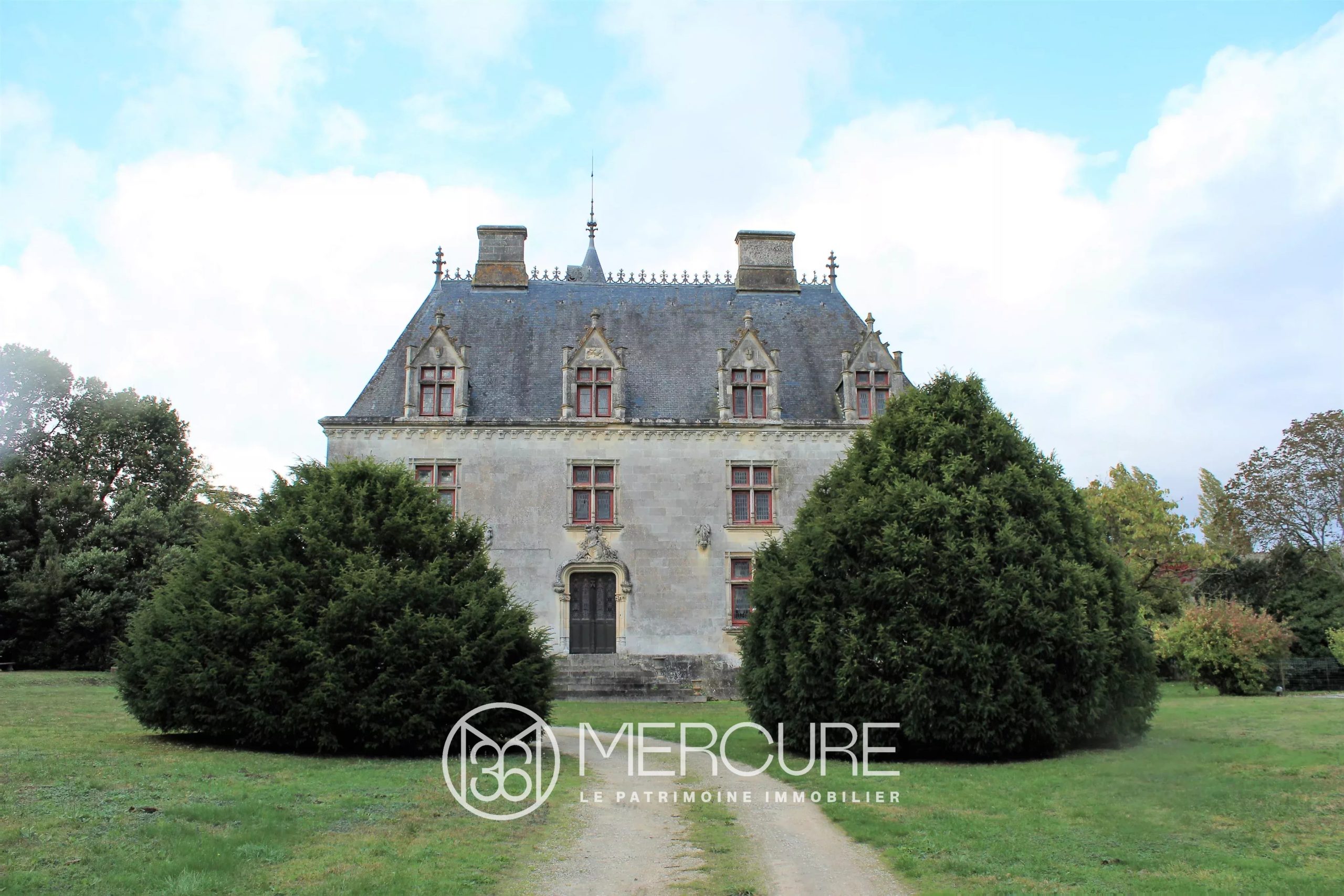 CHATEAU XIXe DANS UN ECRIN DE VERDURE - 10024PO