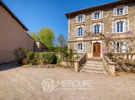 Élégante maison de famille du XIXe siècle au bord de l’Ozon - 4912LY