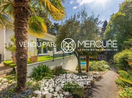 REZÉ BLORDIERE PROCHE SÈVRE – MAISON D’ARCHITECTE 210 m² – 4/5 CHAMBRES – PISCINE – GÉOTHERMIE - 3046RE
