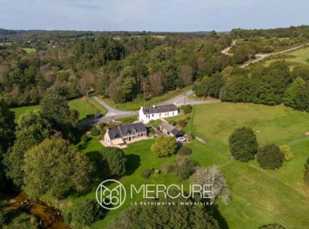 Morbihan, près du Faouët – Propriété de 3ha avec rivière - 20532BR