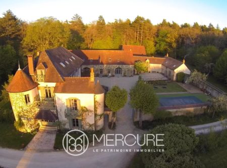 DOMAINE FORESTIER 107 HA AVEC MANOIR - 21419MHL