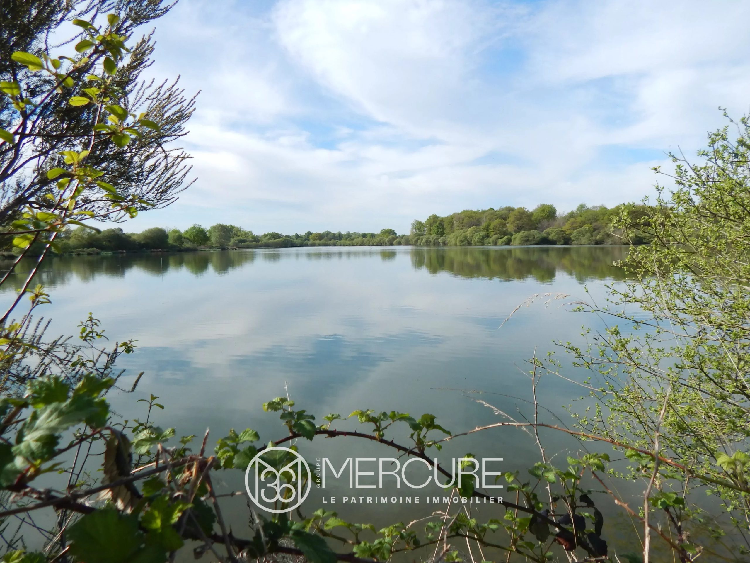 CHARENTE, ENCLOS CYNEGETIQUE AVEC MAISON D&rsquo;HABITATION ET DEPENDANCES - 9869PO