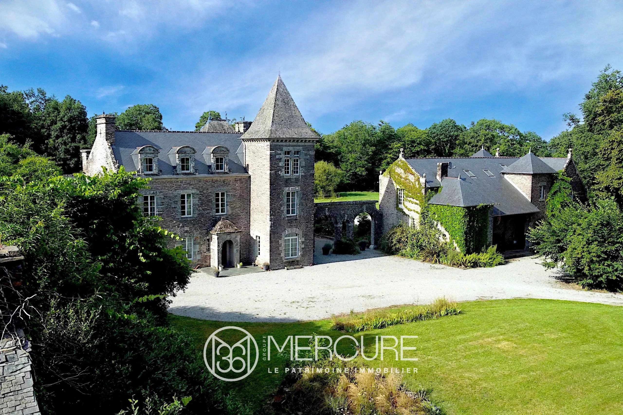 AUGAN – ELEGANT CHÂTEAU – PISCINE –  5,7 HA - 20892BR