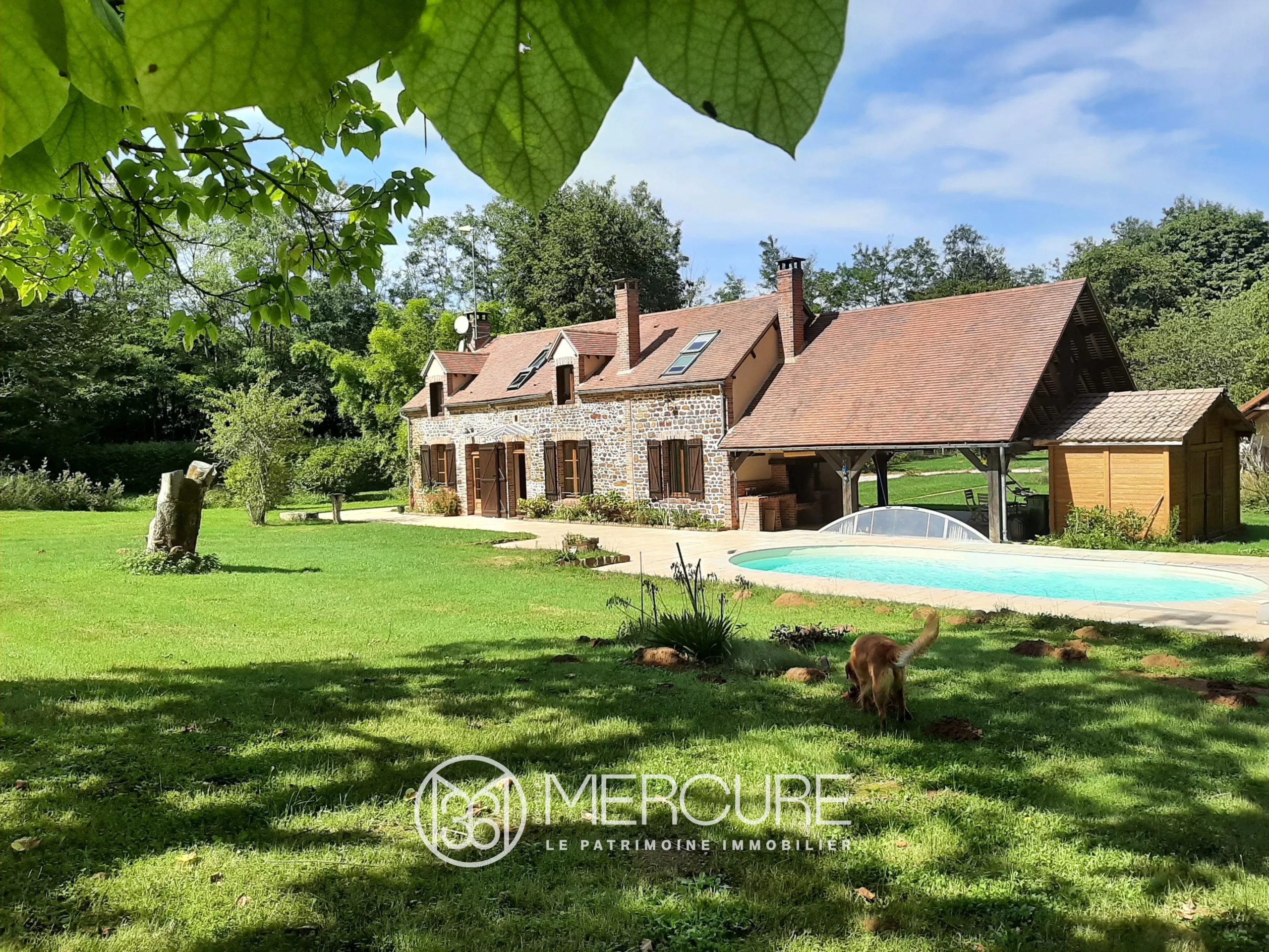 MAISON DE CAMPAGNE, 2,84 HA , PISCINE - 21374MHL