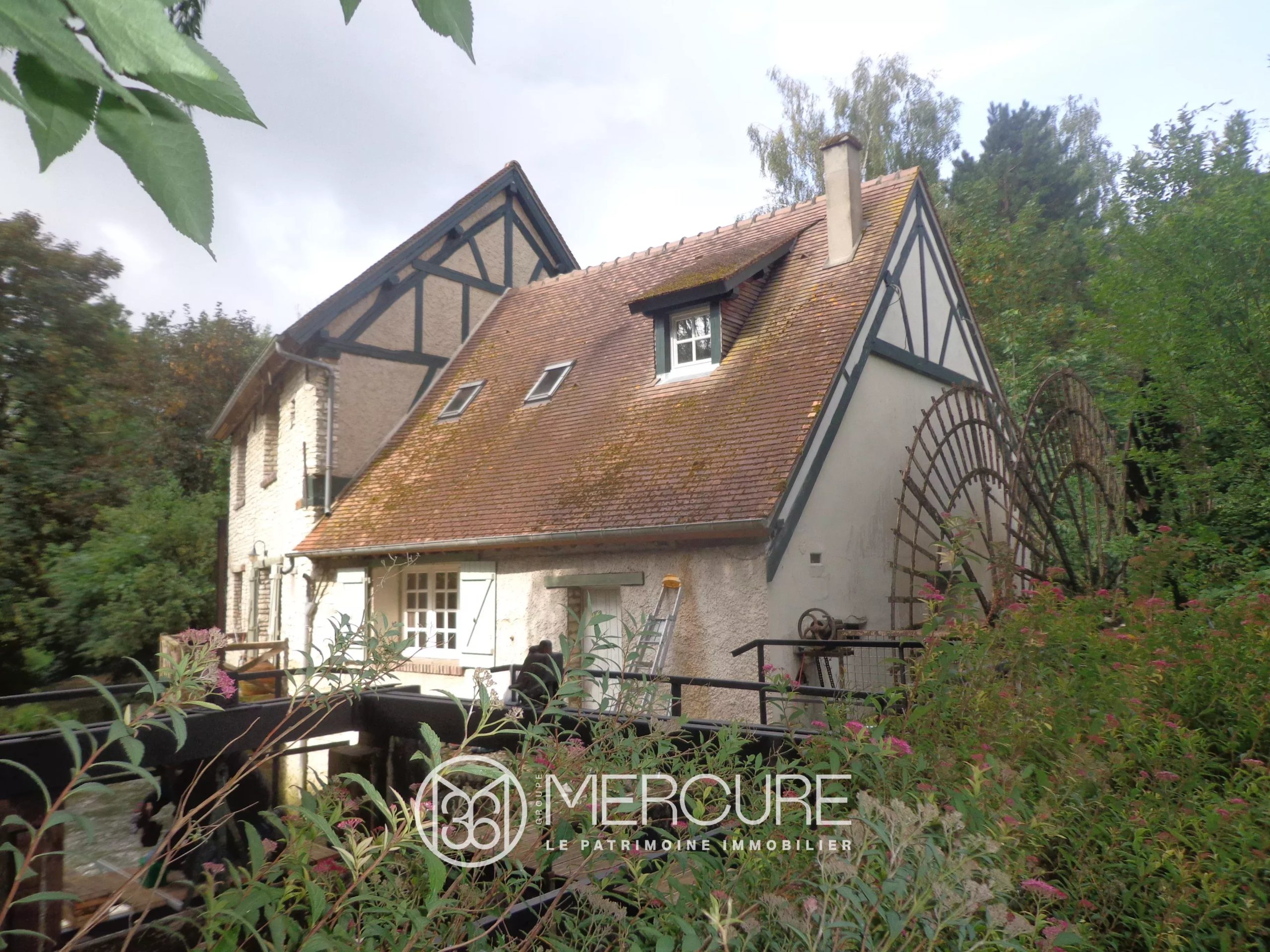 Pacy sur Eure, Charming property with mill and guest house on the banks of the Eure River - 21408NO