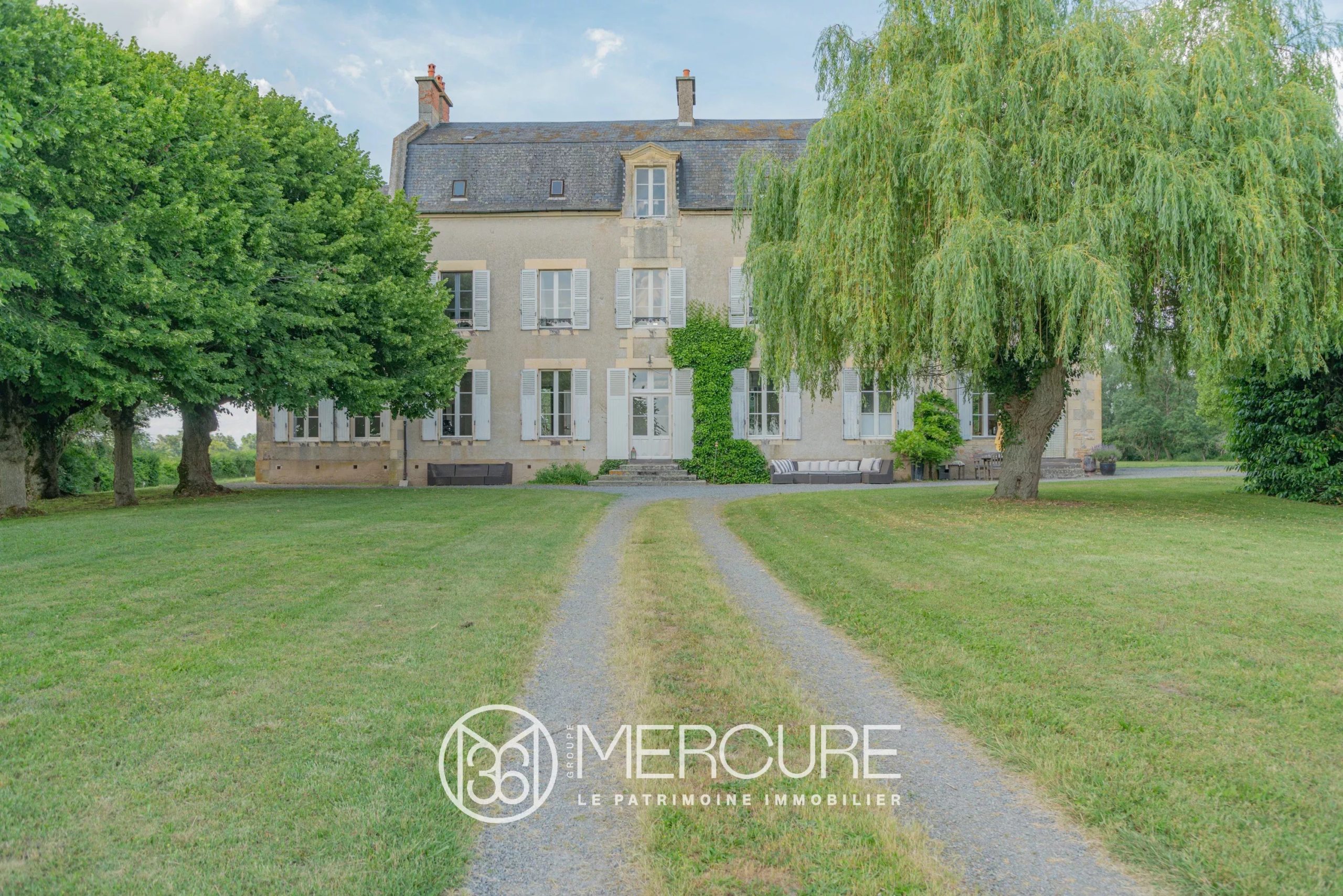 WEST of NIEVRE – XIXth CASTLE and its PARK of 3 ha. - 1597MAC