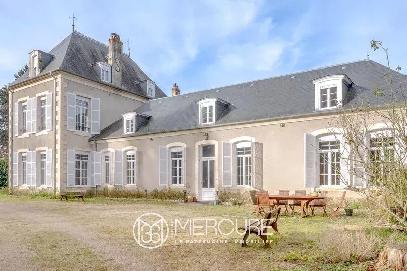 CHATEAU- MANOIR- 450 M²- DEPENDANCES- PARC 2ha- PISCINE - 20654CL