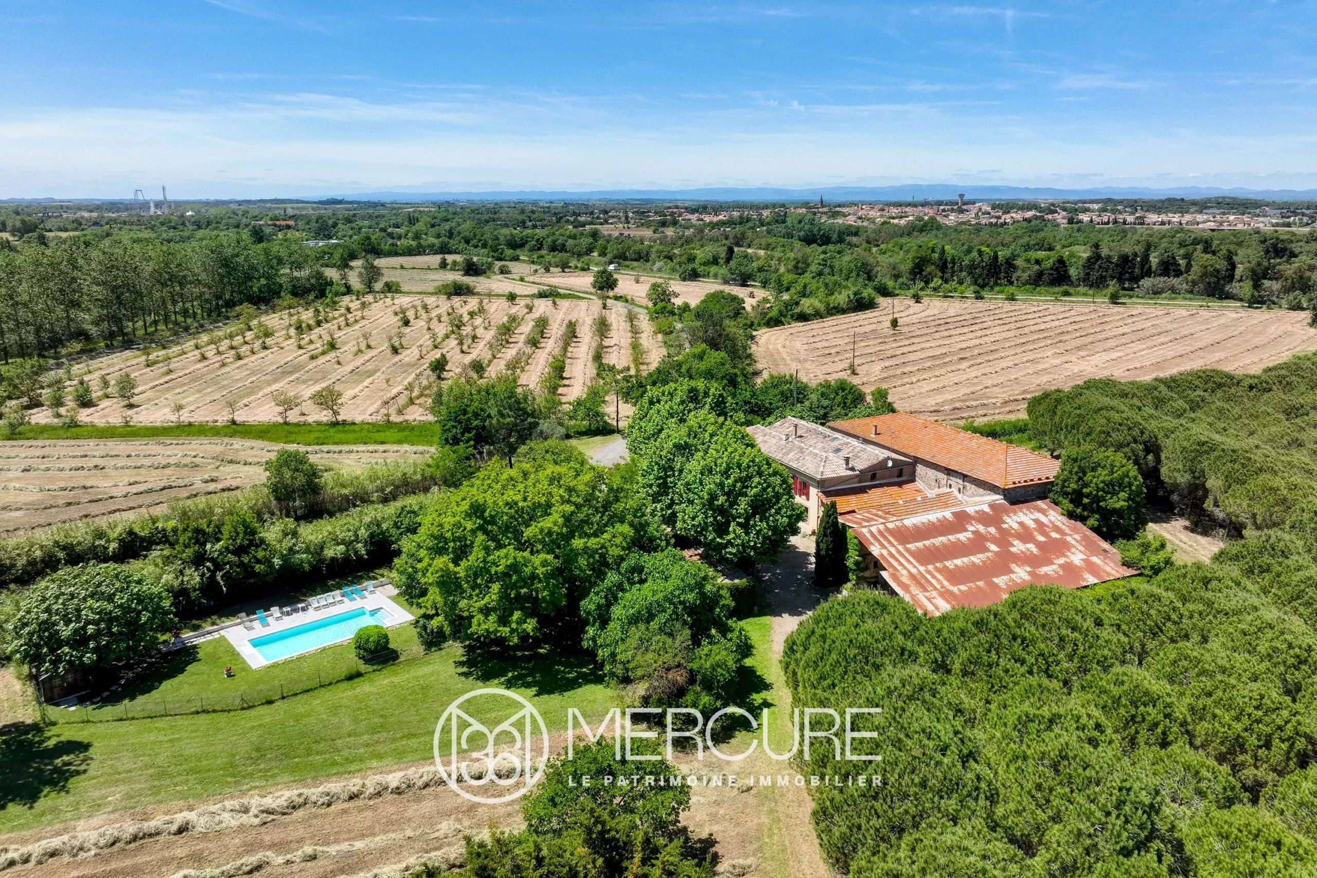 HERAULT   AGDE / EXCEPTIONNEL PROCHE MER ET PLAGE ANCIEN DOMAINE VITICOLE DE CARACTERE SUR 7,5 HECTARES - 21506LR