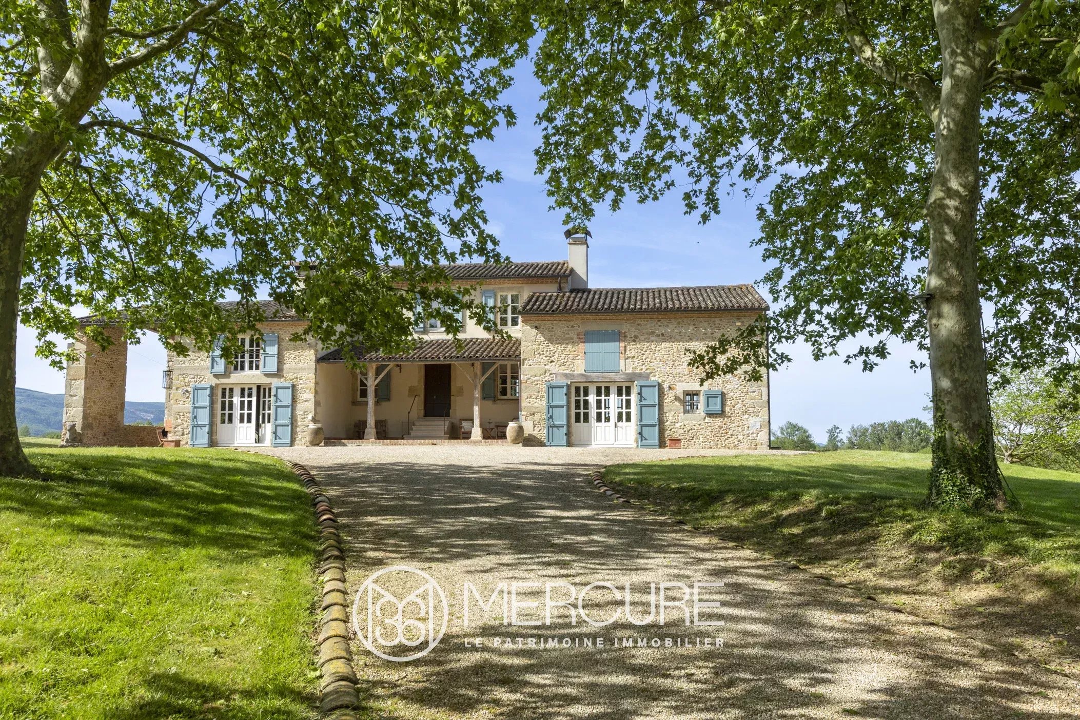 ELEGANTE MAISON DE MAITRE XVIIIe – VUE PANORAMIQUE - 9185TS