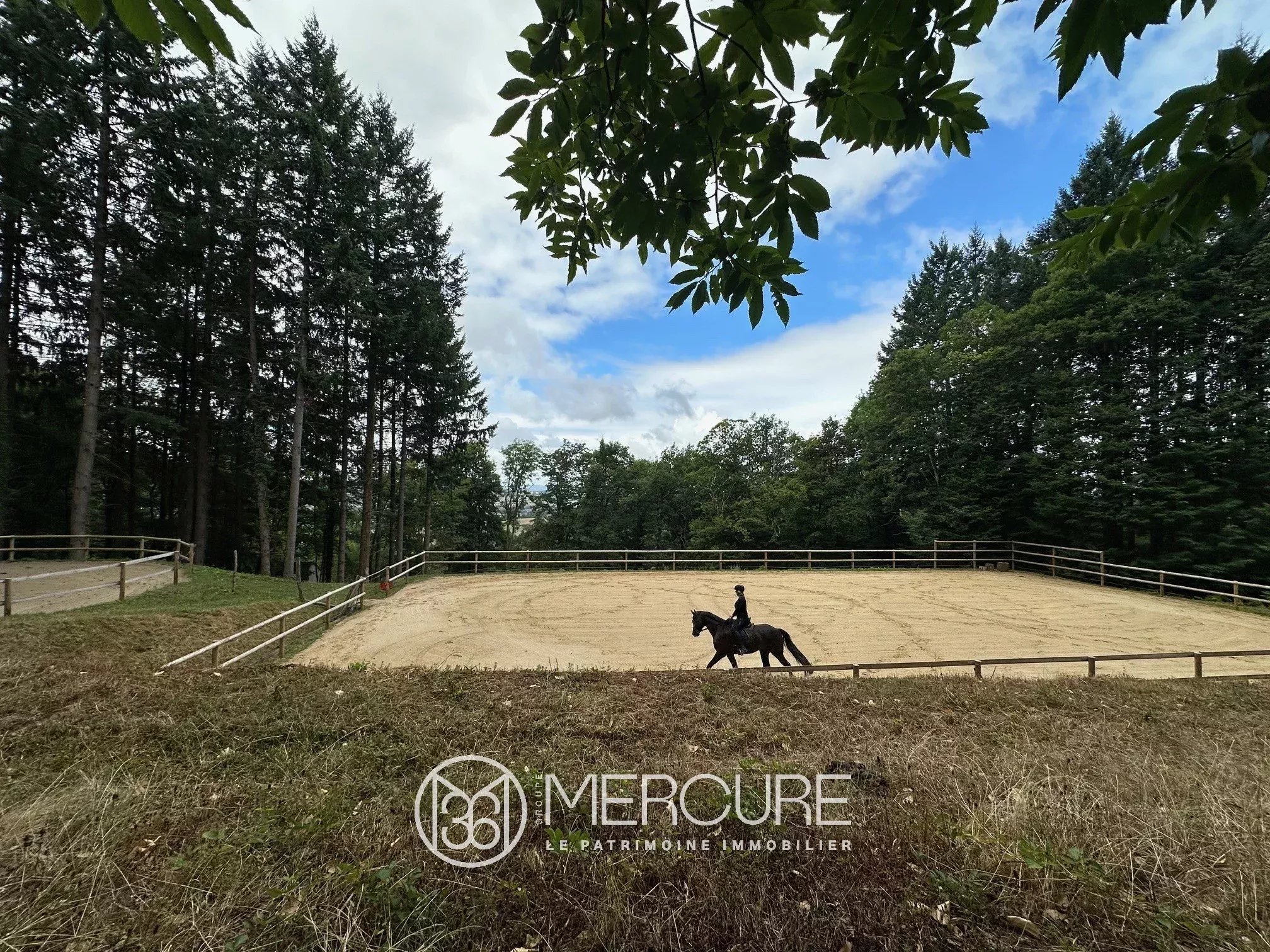 Propriété équestre en pleine forêt avec vue unique et imprenable sur le Morvan - 21462VA