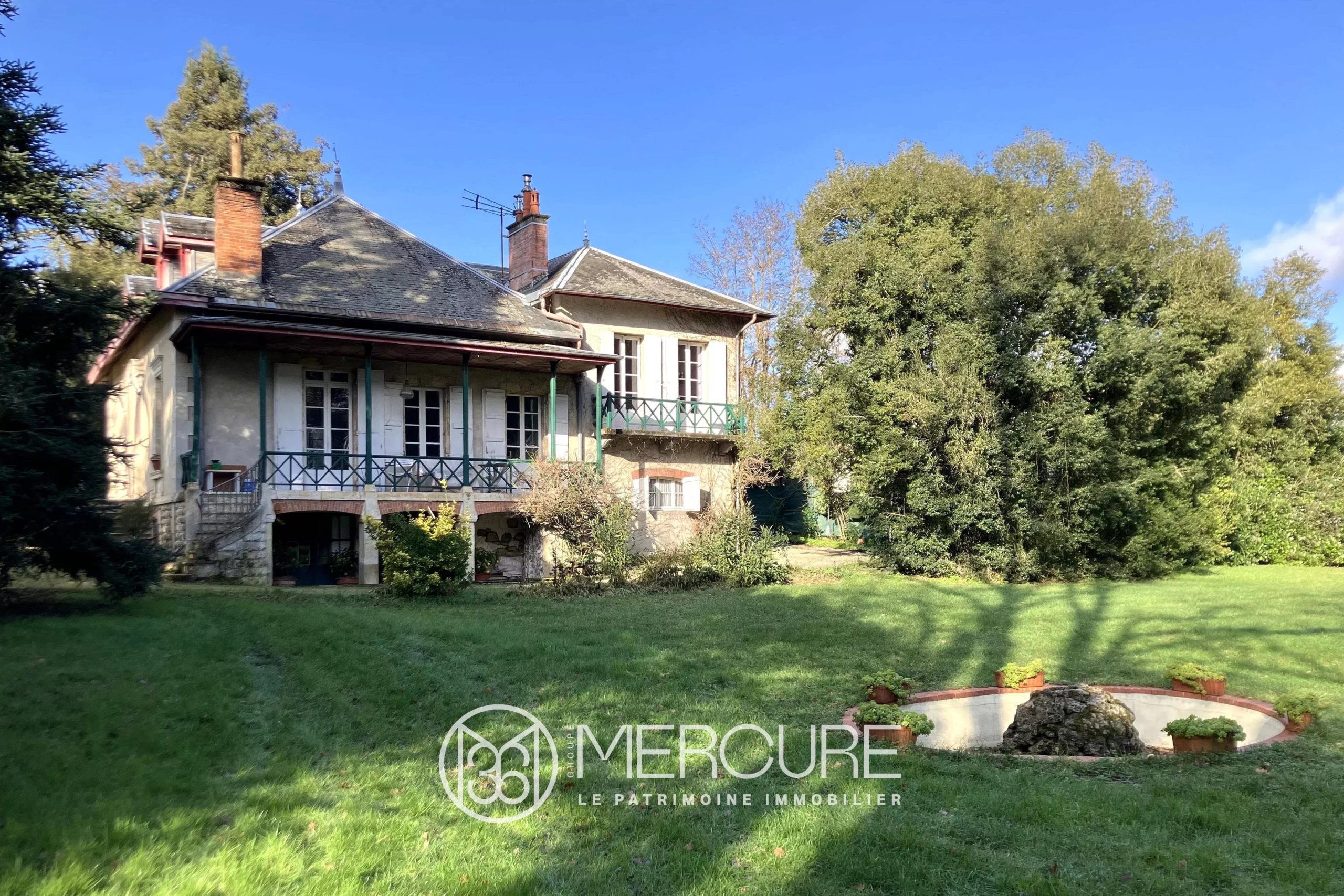 PROPRIETE XIX EME – SUPERBE PARC AVEC UNE SOURCE - 9312TS