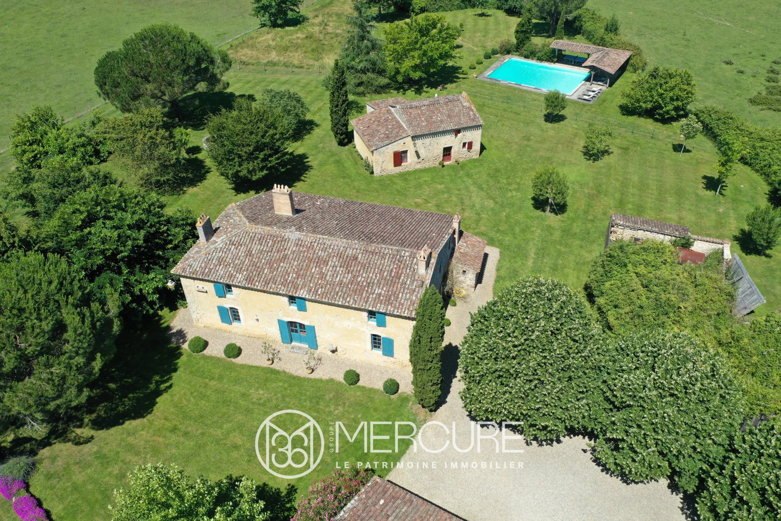 HAMEAU TRANQUILLE AU COEUR DE L&rsquo;ENTRE-DEUX-MERS - 900600bx