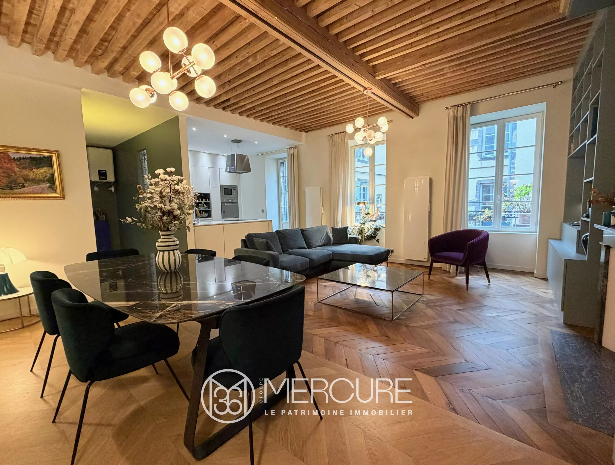 Appartement rénové de 96 m² – Hypercentre CLERMONT-FERRAND/ Plateau Central - 21449AU