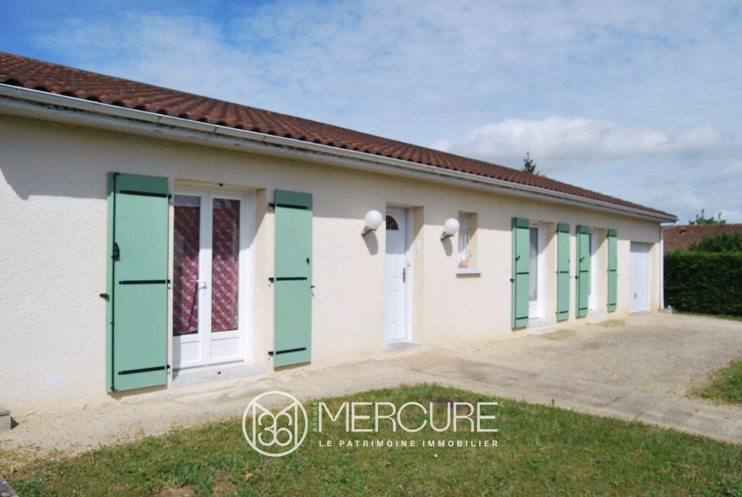 PAVILLON DE PLAIN-PIED SUR TERRAIN 662 M² - 9710MO