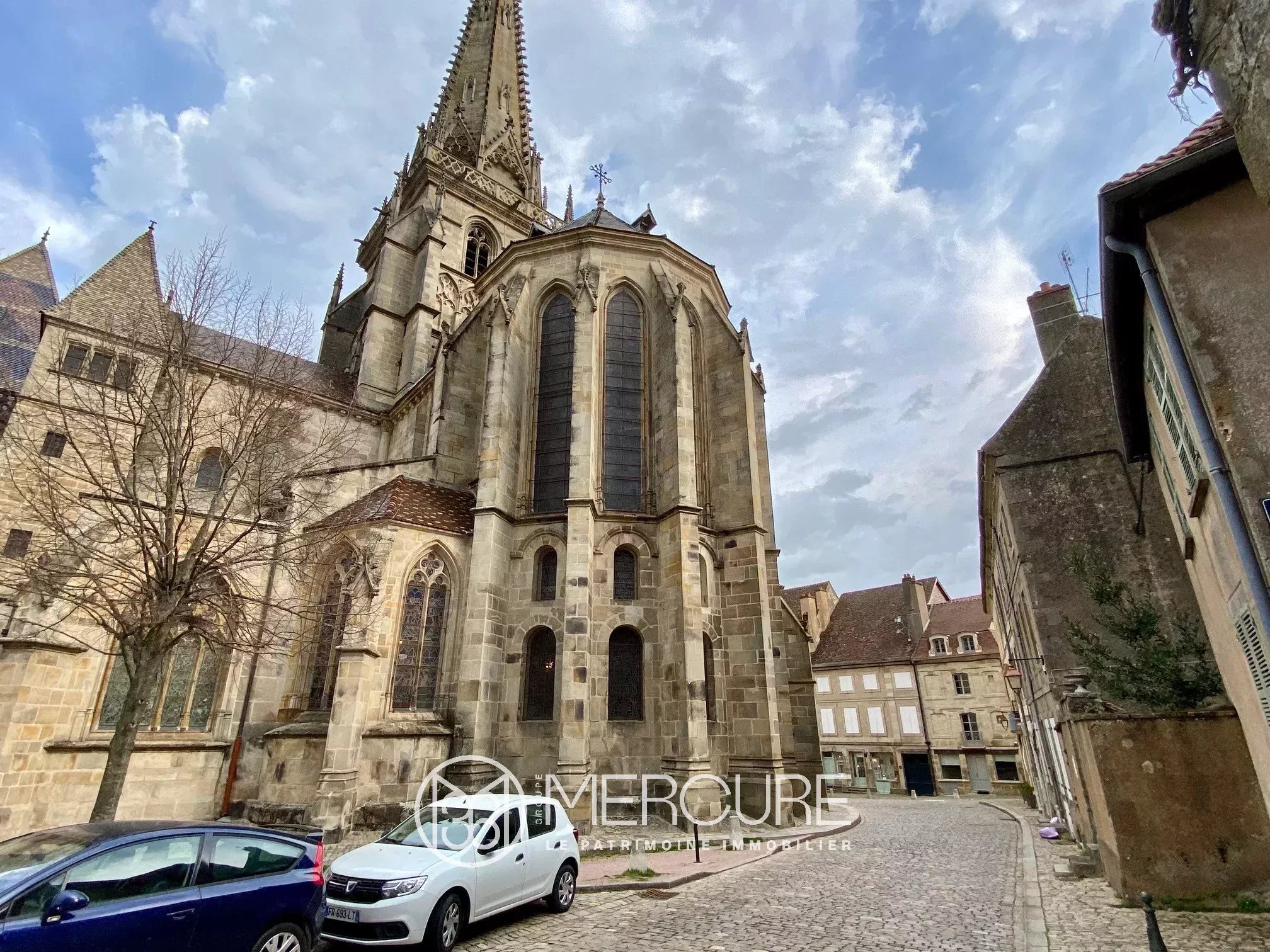 15th century canonical house with garden and direct view of Autun cathedral - 21406VA