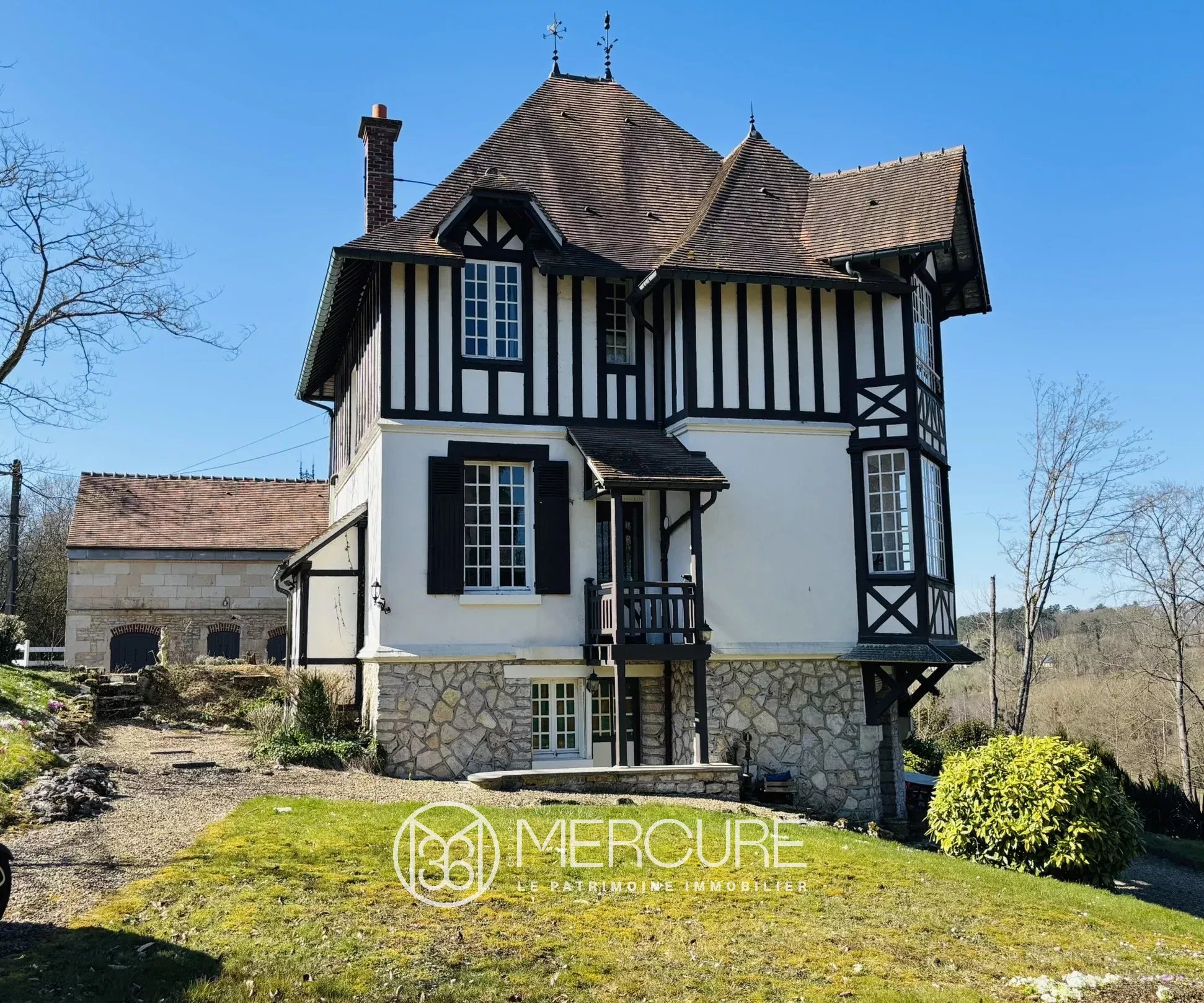 OISE – MAISON DE CARACTERE, DEPENDANCE ET PARC - 80637PI