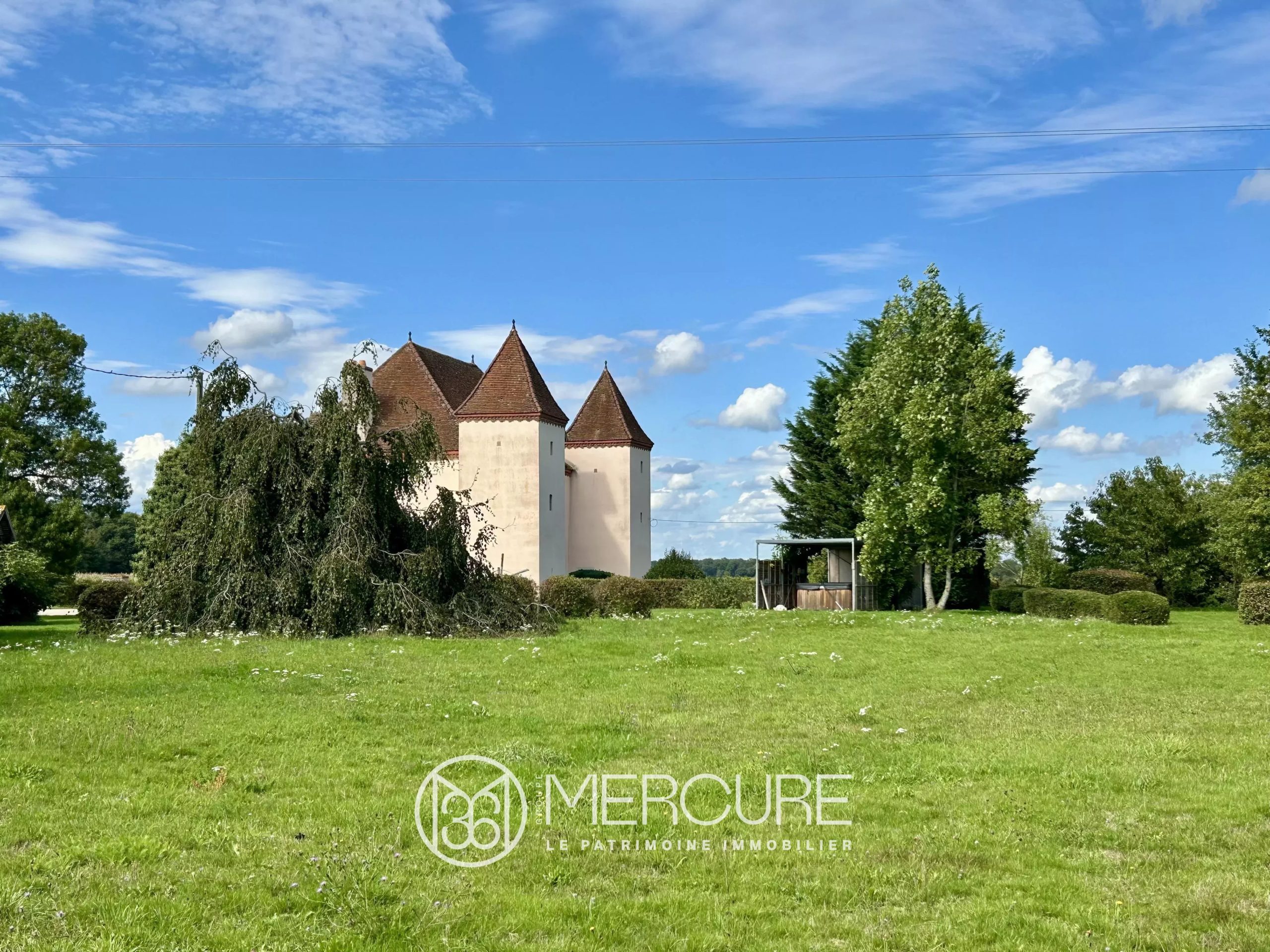 Château du XVIIème siècle entièrement rénové et ses grandes dépendances - 21314VA