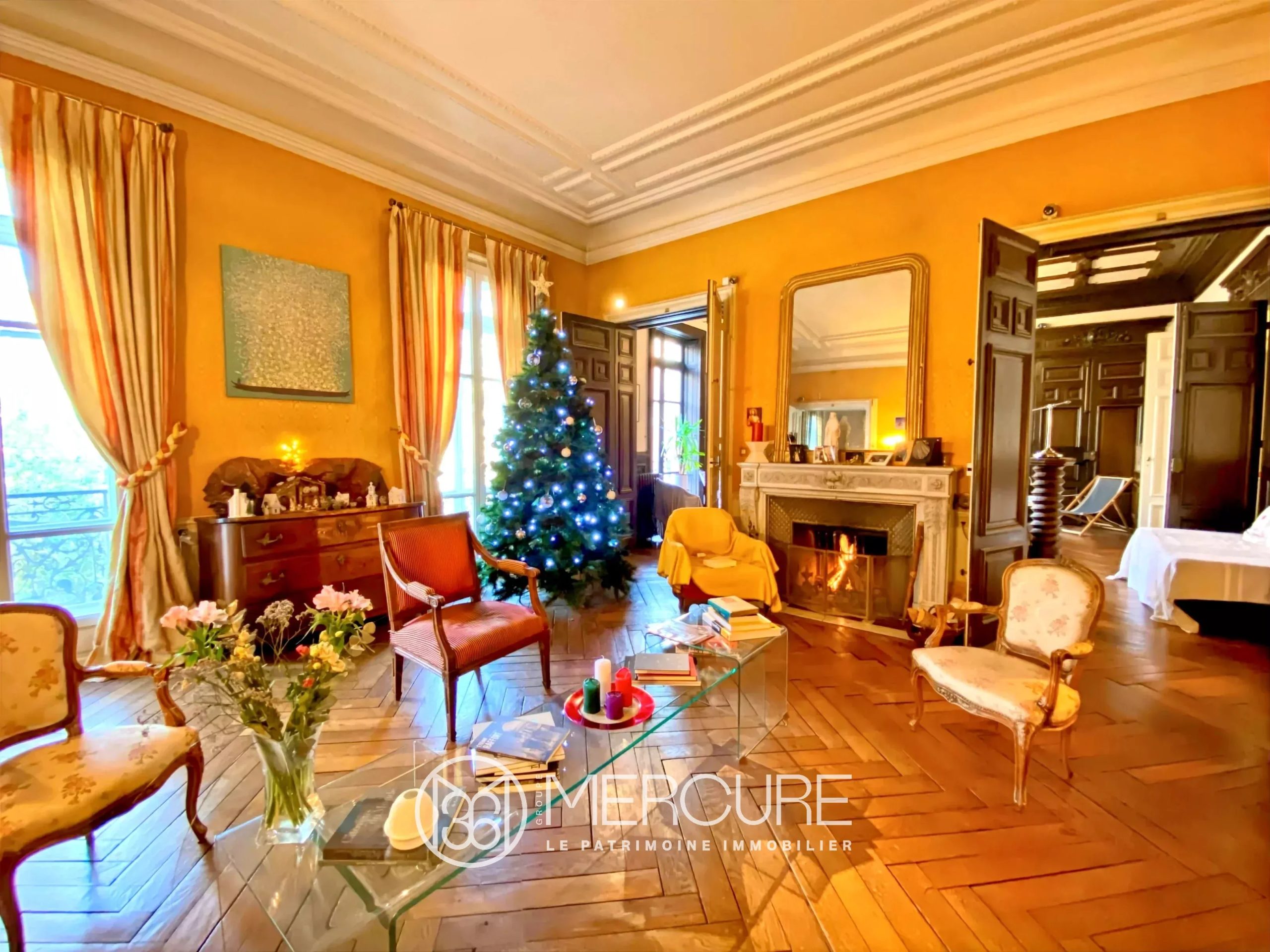 Appartement haussmannien avec vue sur parc - 21098VA