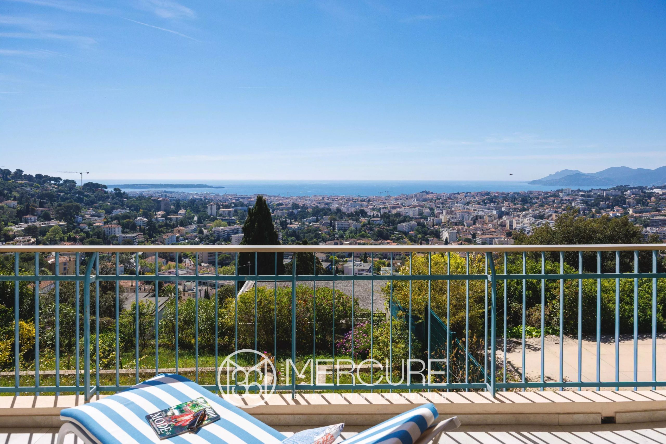 Le Cannet Résidentiel – Appartement 6 pièces et Vue Mer Exceptionnelle - 21765CA