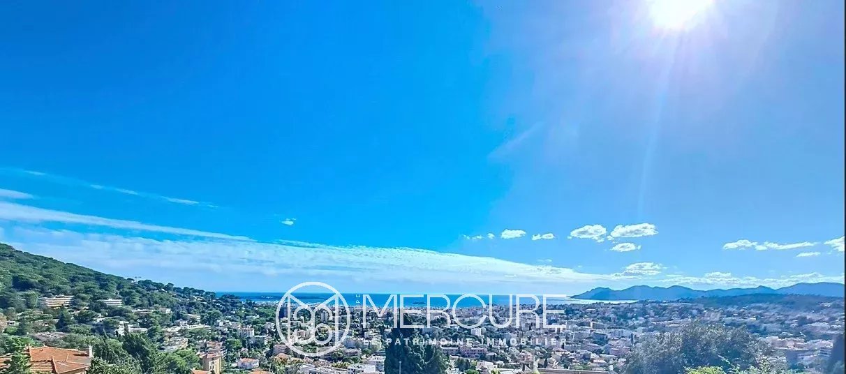 Le Cannet Résidentiel – Appartement 6 pièces et Vue Mer Exceptionnelle - 21765CA